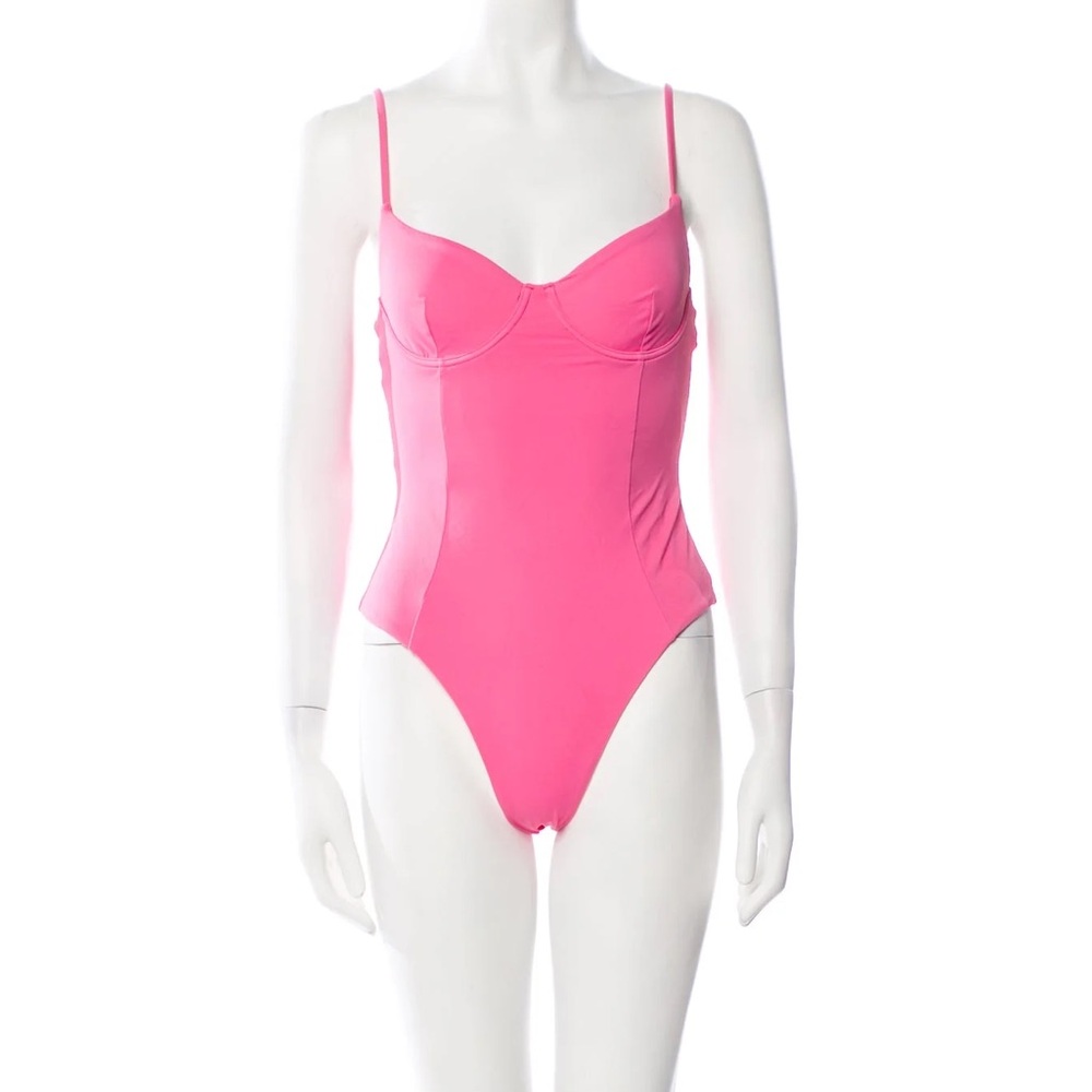 Onia Chelsea Pink One-Piece Swimsuit